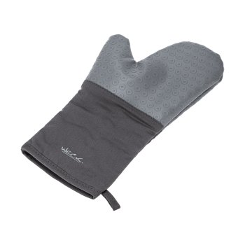 Luva Silicone E Algodão Cinza 35CM