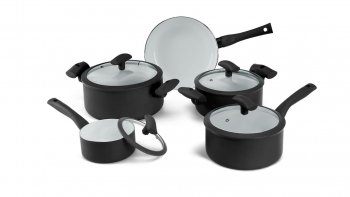 CONJUNTO PANELAS PRETO 5PC HERCULES PA300-5PPR