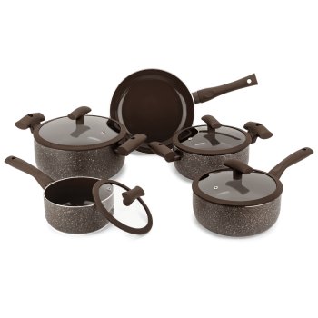 CONJUNTO PANELAS MARROM 5PC PA300-5PMA HERCULES