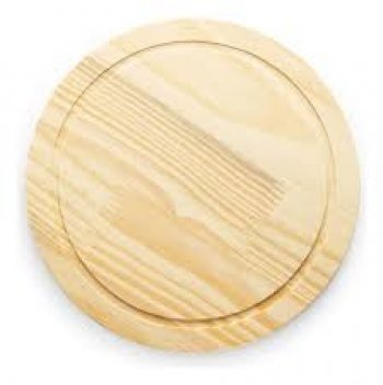 TABUA PINUS 35X1,5CM REDONDA