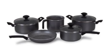  Cj 05 Pçs Petra+ Indução Prata