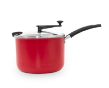  Pipoqueira 20 Bege Com Tampa De Vidro