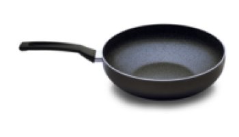 Frigideira Wok 28 Linha Petra+ Indução Preta