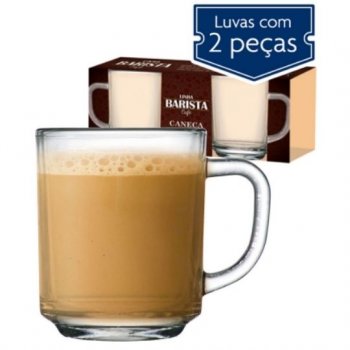 LUVA CANECAS CAFE C/ 02 PCS   REF280568