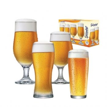 CJ BEER SPECIALIST CERVEJAS CLARAS C/ 04 PCS REF 4800005