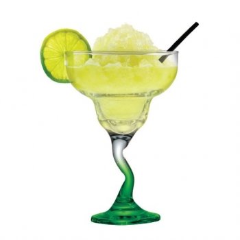 TAÇA MARGARITA TWISTER HASTE VERDE REF 80563102