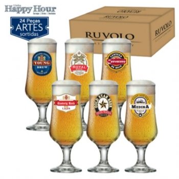 COLECAO HAPPY HOUR TACA BARCELONA C/ 24 PCS  REF24680719