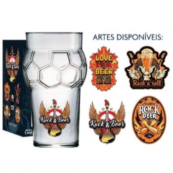 COPOS FUTEBOL FOR YOU ROCK COLECTION C/ 01 PC   REF650180300