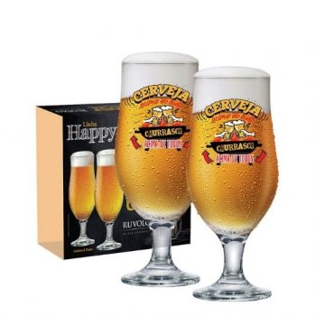 LUVA TACA ROYAL BEER CERVEJA ACIMA DE TUDO C/02 PC 260180585