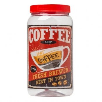 Pote 1500ml Coffe Transparente