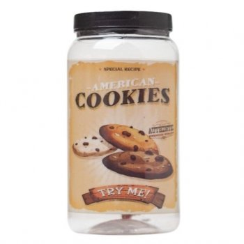 Pote 1500ml Cookies Transparente