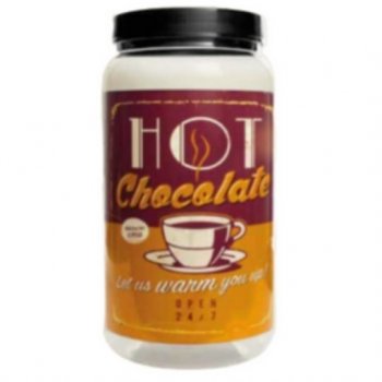 Pote 1500ml Hot Chocolate Transparente