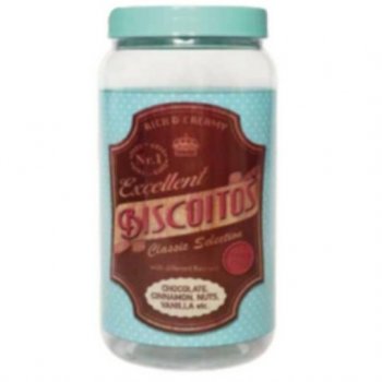 Pote 1500ml Biscoito Transparente