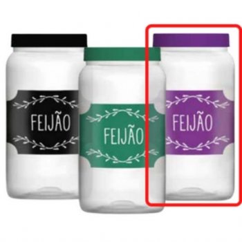 Pote 1500ml Feijão Lilas