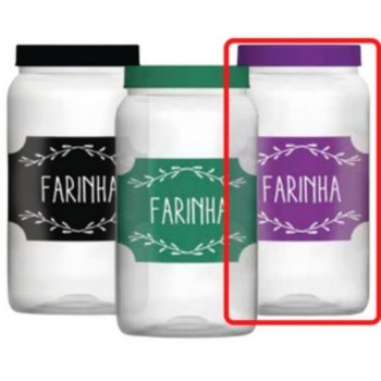 Pote 1500ml Farinha Lilas