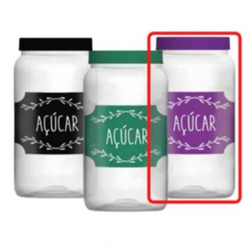 Pote 1500ml Açucar Lilas