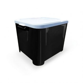 CONTAINER PARA RACAO 15 KG (BLACK)