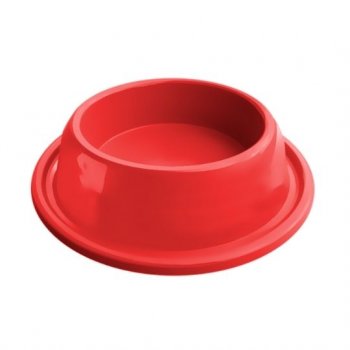 COMEDOURO PLAST. GATO ANTI-FORMIGA 200 ML (VERMELHO)