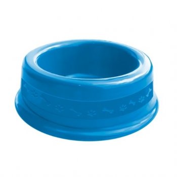 COMEDOURO PLAST. N1 - 350 ML (AZUL)