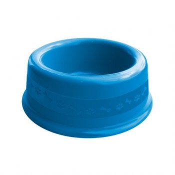 COMEDOURO PLAST. N2 - 600 ML (AZUL)