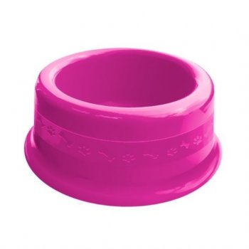 COMEDOURO PLAST. N3 - 1000 ML (ROSA)