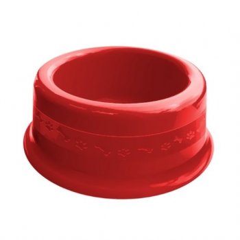 COMEDOURO PLAST. N3 - 1000 ML (VERMELHO)