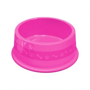 COMEDOURO PLAST. N4 - 1900 ML (ROSA)