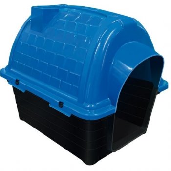 CASINHA PLAST. FURACAOPET IGLU N2,0 - AZUL