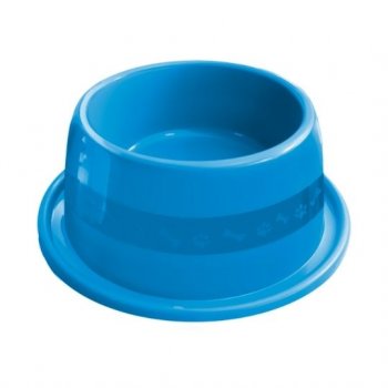 COMEDOURO PLAST. ANTI-FORMIGA N3 - 1000 ML (AZUL)