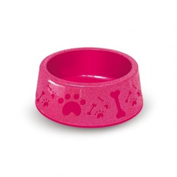 COMEDOURO PLAST. PARIS FURACAOPET N4 - 1900 ML (ROSA)