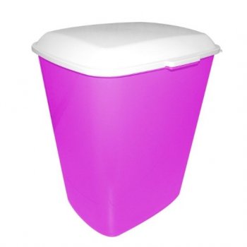 CONTAINER PARA RACAO 20 KG - ROSA