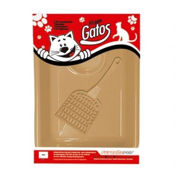 KIT GATOS POP C/ 3 PECAS FURACAOPET - MARROM (EXPORT)